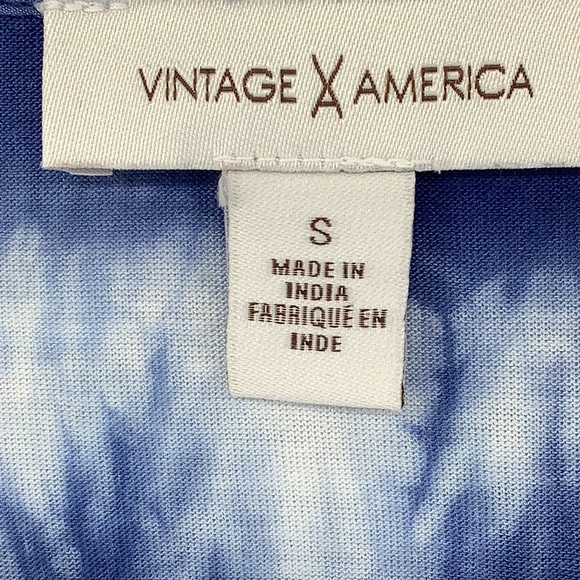VINTAGE AMERICA TIE DYE TOP - Picture 6 of 10